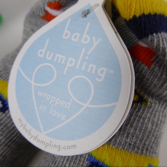 Infant Socks Set Baby Dumpling Cars Trucks Guitars - Picture 8 of 9